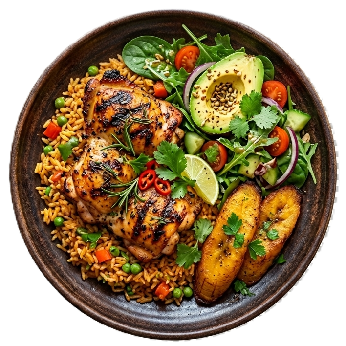 yummy food ready for ordering